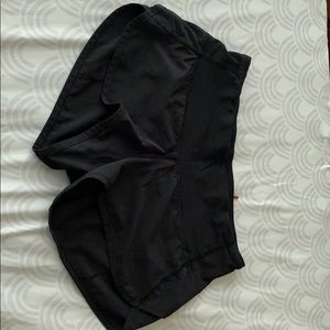 Lululemon black 2.5 shorts